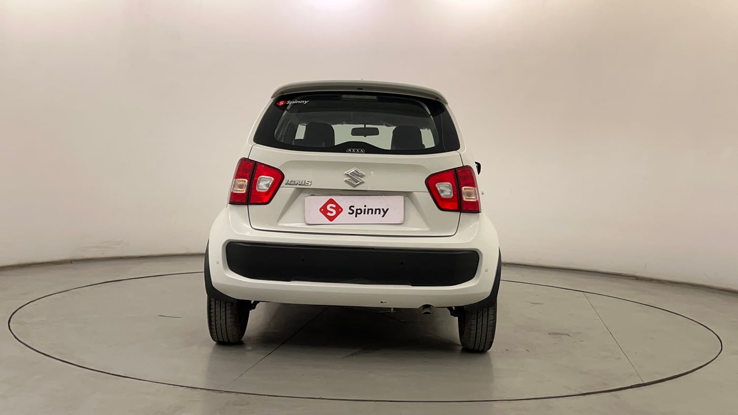 Used 2017 Maruti Suzuki Ignis Delta 1.2 MT Petrol Manual exterior BACK VIEW