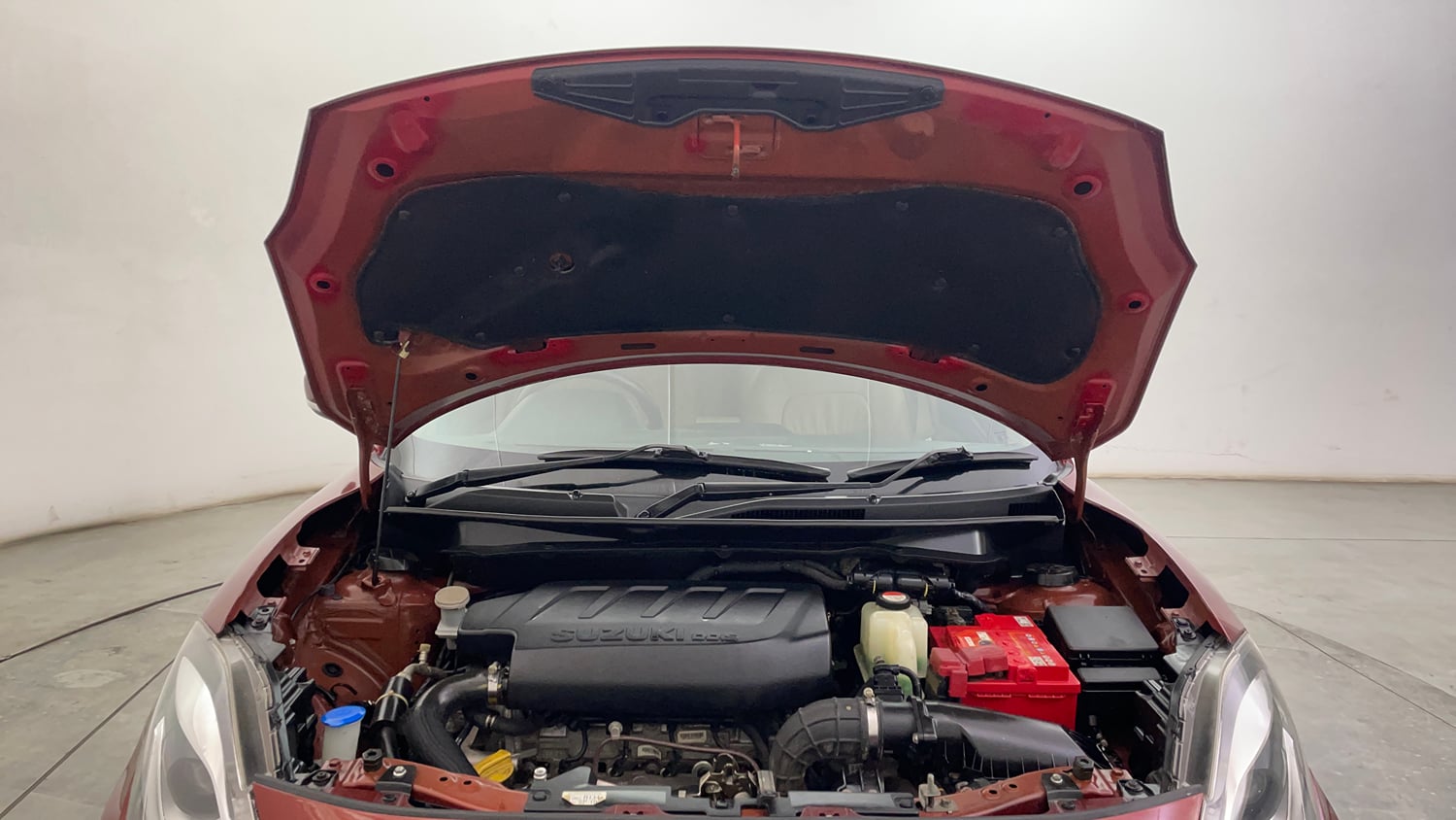 Used 2019 Maruti Suzuki Dzire ZDi Plus AMT Diesel Automatic engine ENGINE & BONNET OPEN FRONT VIEW