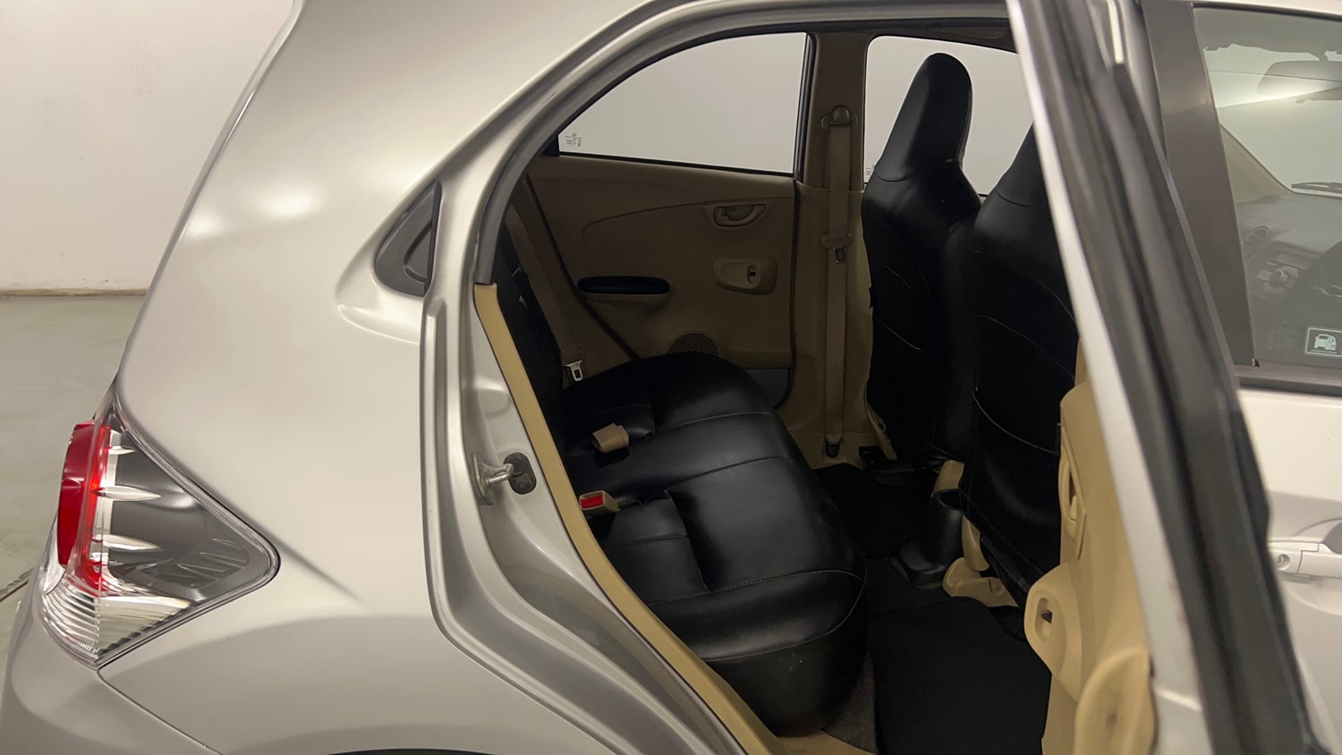 Used 2014 Honda Brio S MT Petrol Manual interior RIGHT SIDE REAR DOOR CABIN VIEW