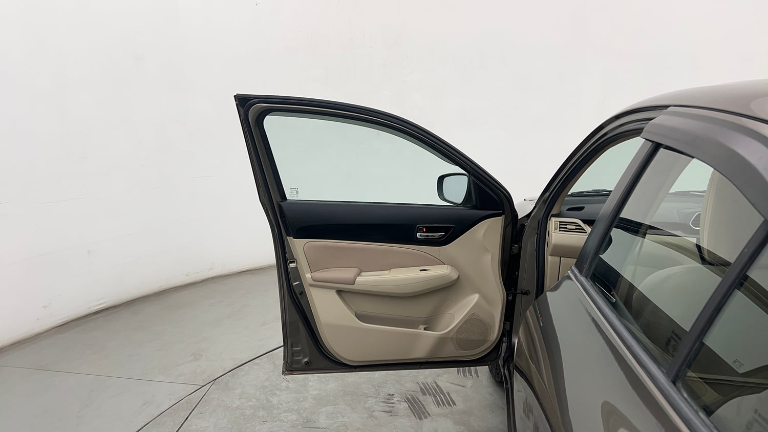 Used 2020 Maruti Suzuki Dzire VXi AMT Petrol Automatic interior LEFT FRONT DOOR OPEN VIEW