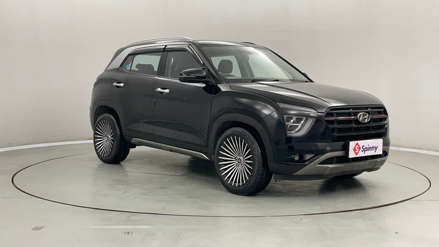 Used 2021 Hyundai Creta SX 1.5 Petrol Petrol Manual exterior RIGHT FRONT CORNER VIEW