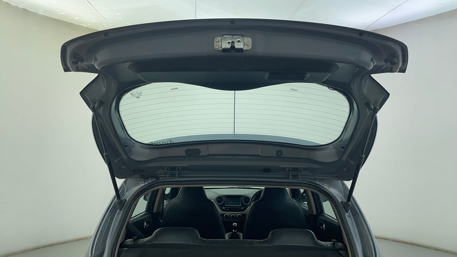 Used 2019 Hyundai Grand i10 Sportz 1.2 Kappa VTVT Petrol Manual interior REAR SEAT CONDITION VIEW