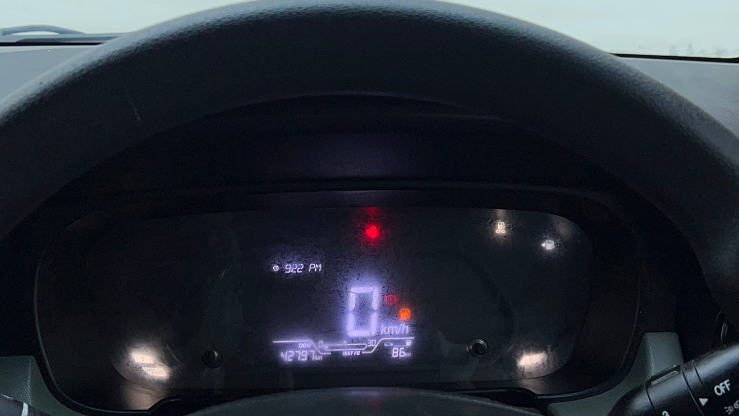 Used 2023 Tata Punch Adventure Rhythm iCNG Cng Manual interior CLUSTERMETER VIEW