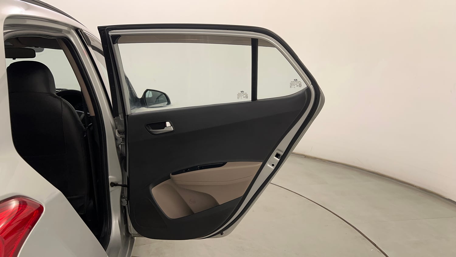 Used 2016 Hyundai Grand i10 Asta AT 1.2 Kappa VTVT Petrol Automatic interior RIGHT REAR DOOR OPEN VIEW