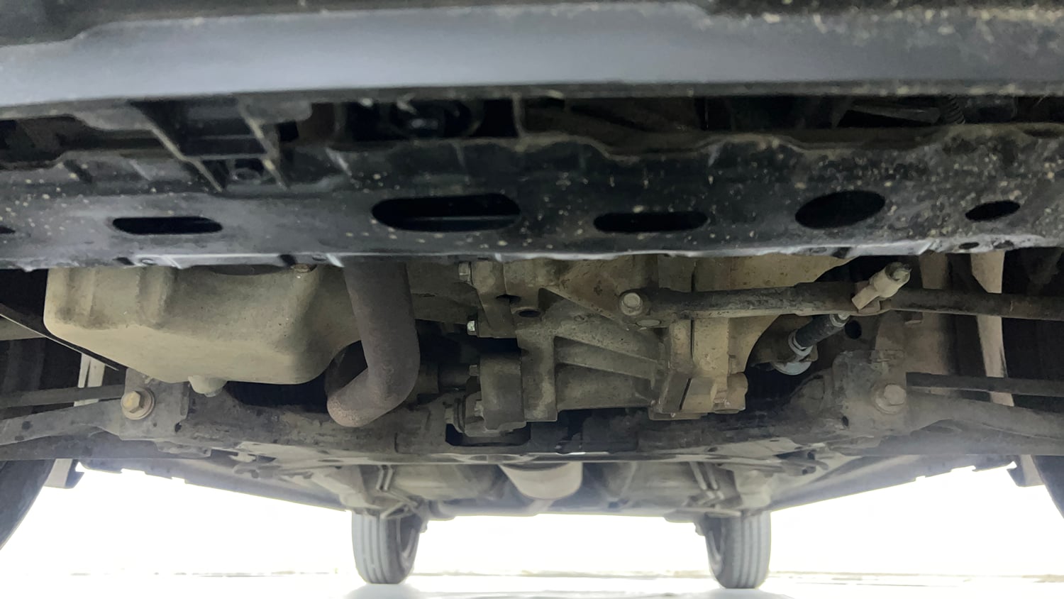 Used 2020 Maruti Suzuki S-Presso VXi Petrol Manual extra FRONT LEFT UNDERBODY VIEW