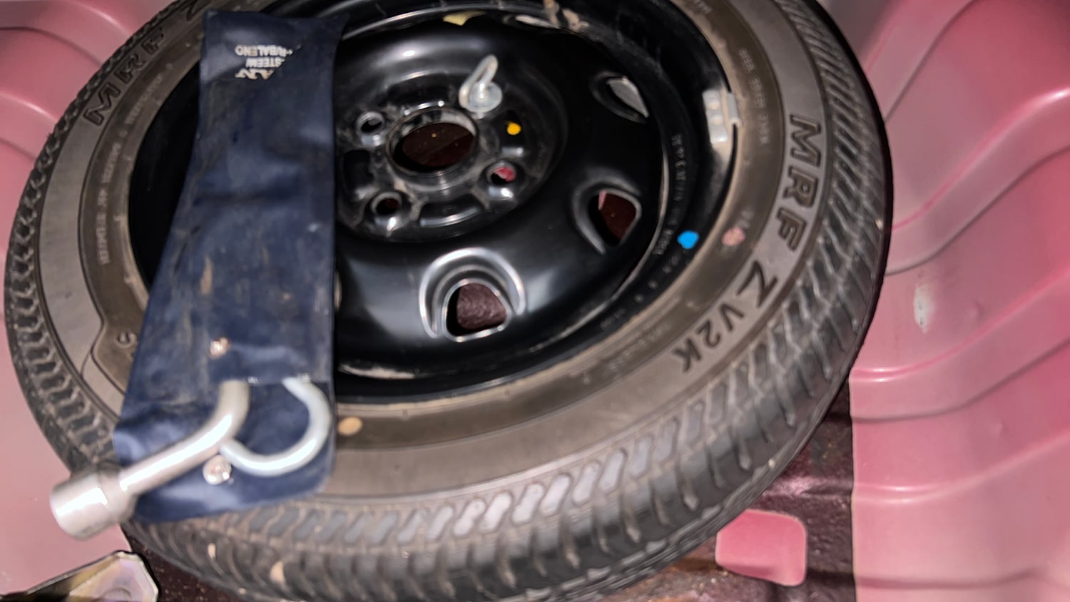 Used 2015 Maruti Suzuki Alto K10 VXi AMT Petrol Automatic tyres SPARE TYRE VIEW