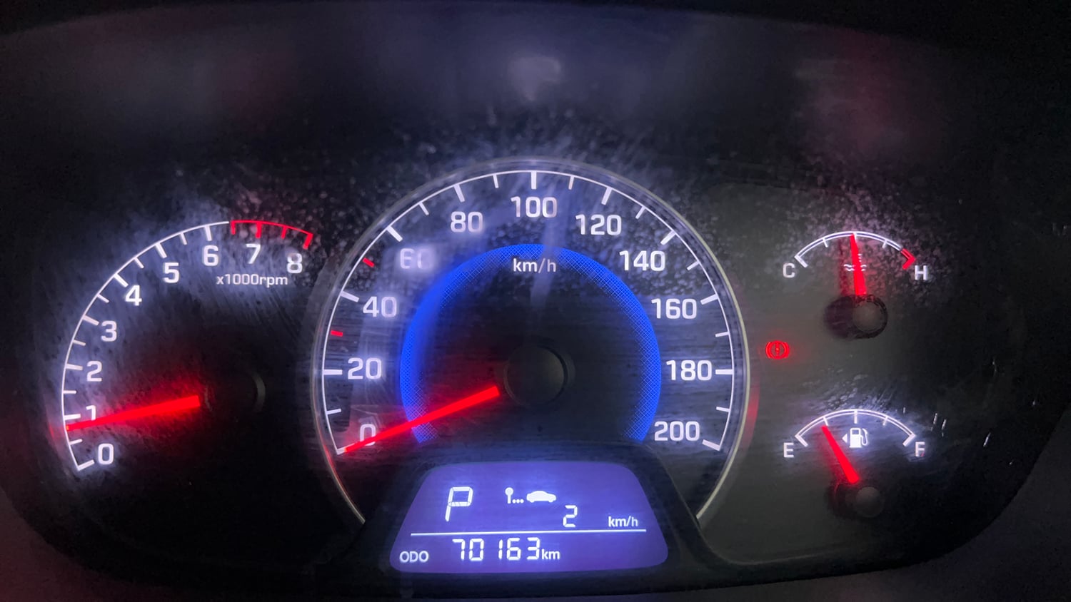 Used 2016 Hyundai Grand i10 Asta AT 1.2 Kappa VTVT Petrol Automatic interior CLUSTERMETER VIEW