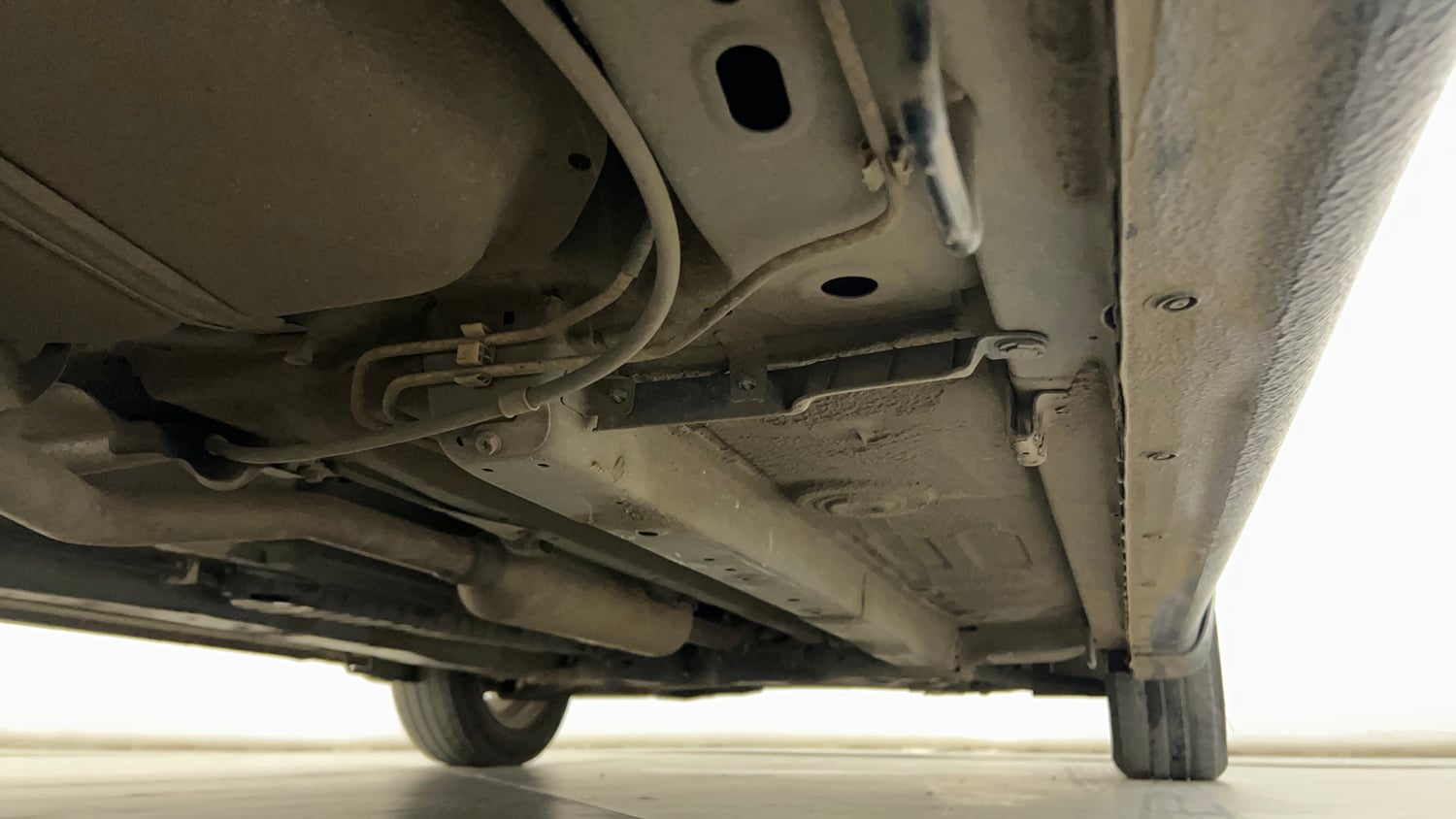 Used 2022 Maruti Suzuki Ciaz Zeta 1.5 Petrol Manual extra REAR RIGHT UNDERBODY VIEW