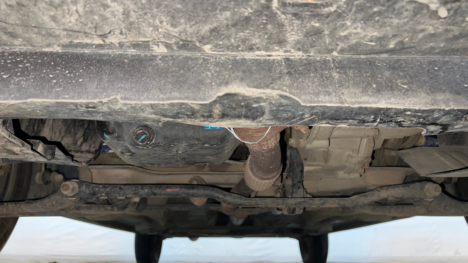 Used 2019 Tata Tiago Revotron XE Petrol Manual extra FRONT LEFT UNDERBODY VIEW