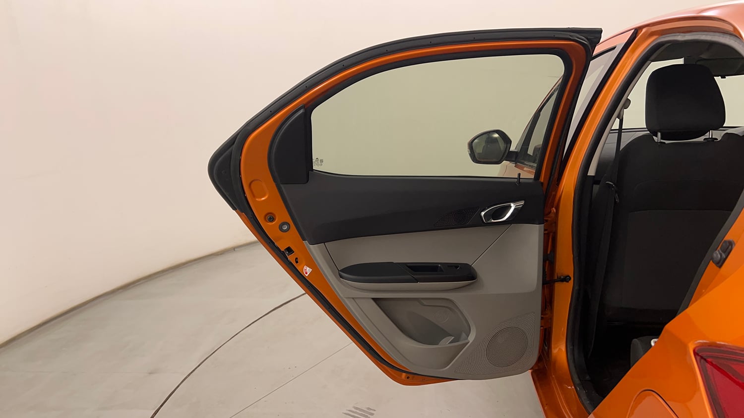 Used 2019 Tata Tiago Revotron XZA Plus Petrol Automatic interior LEFT REAR DOOR OPEN VIEW