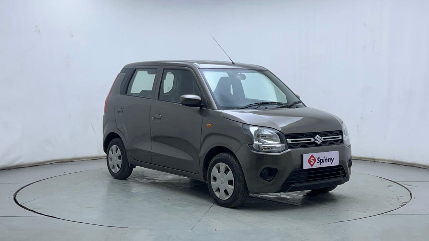 Used 2021 Maruti Suzuki Wagon R 1.0 VXi 1.0 Petrol Manual exterior RIGHT FRONT CORNER VIEW