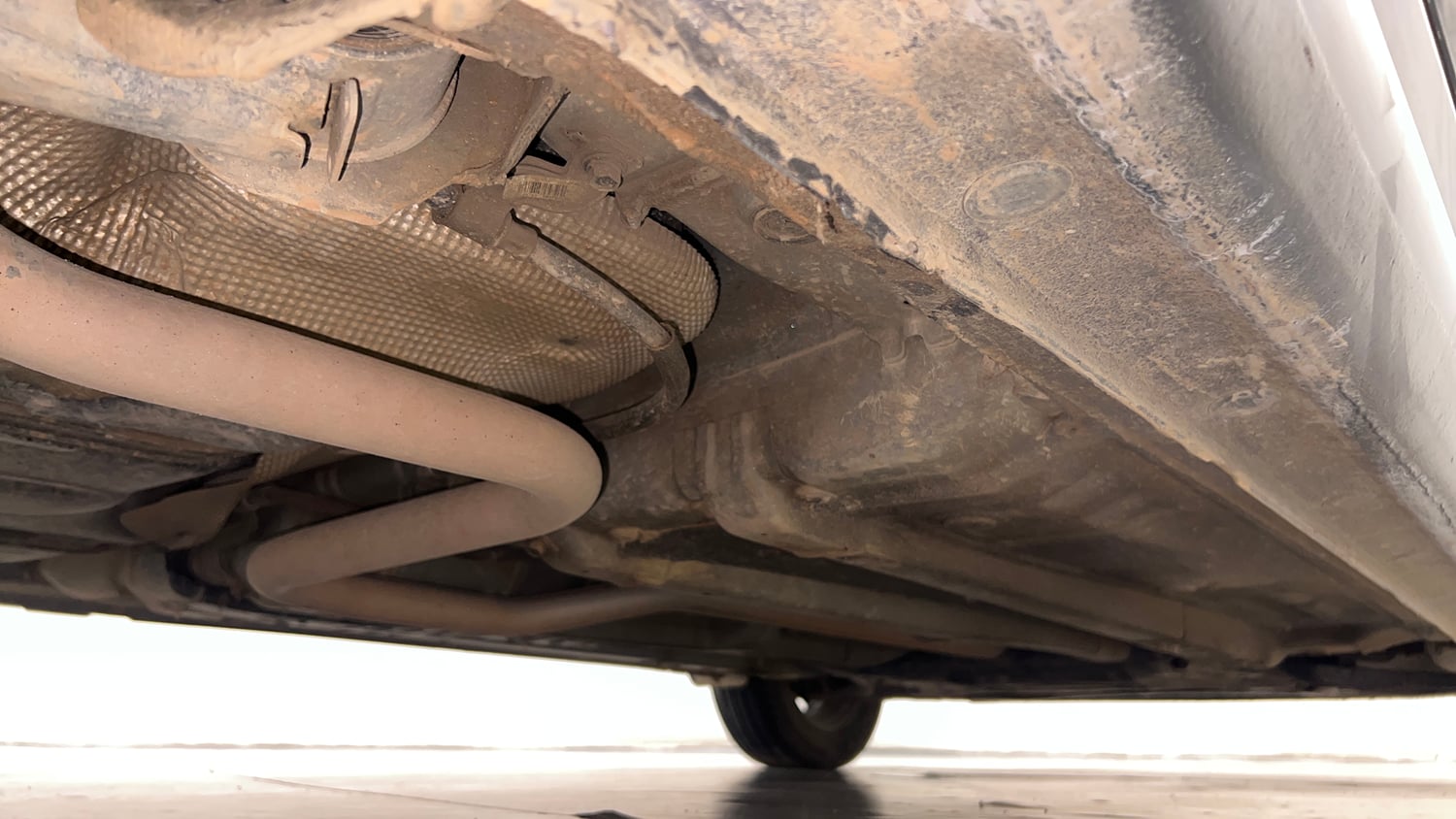 Used 2018 Hyundai Elite i20 Asta 1.2 Petrol Manual extra REAR RIGHT UNDERBODY VIEW