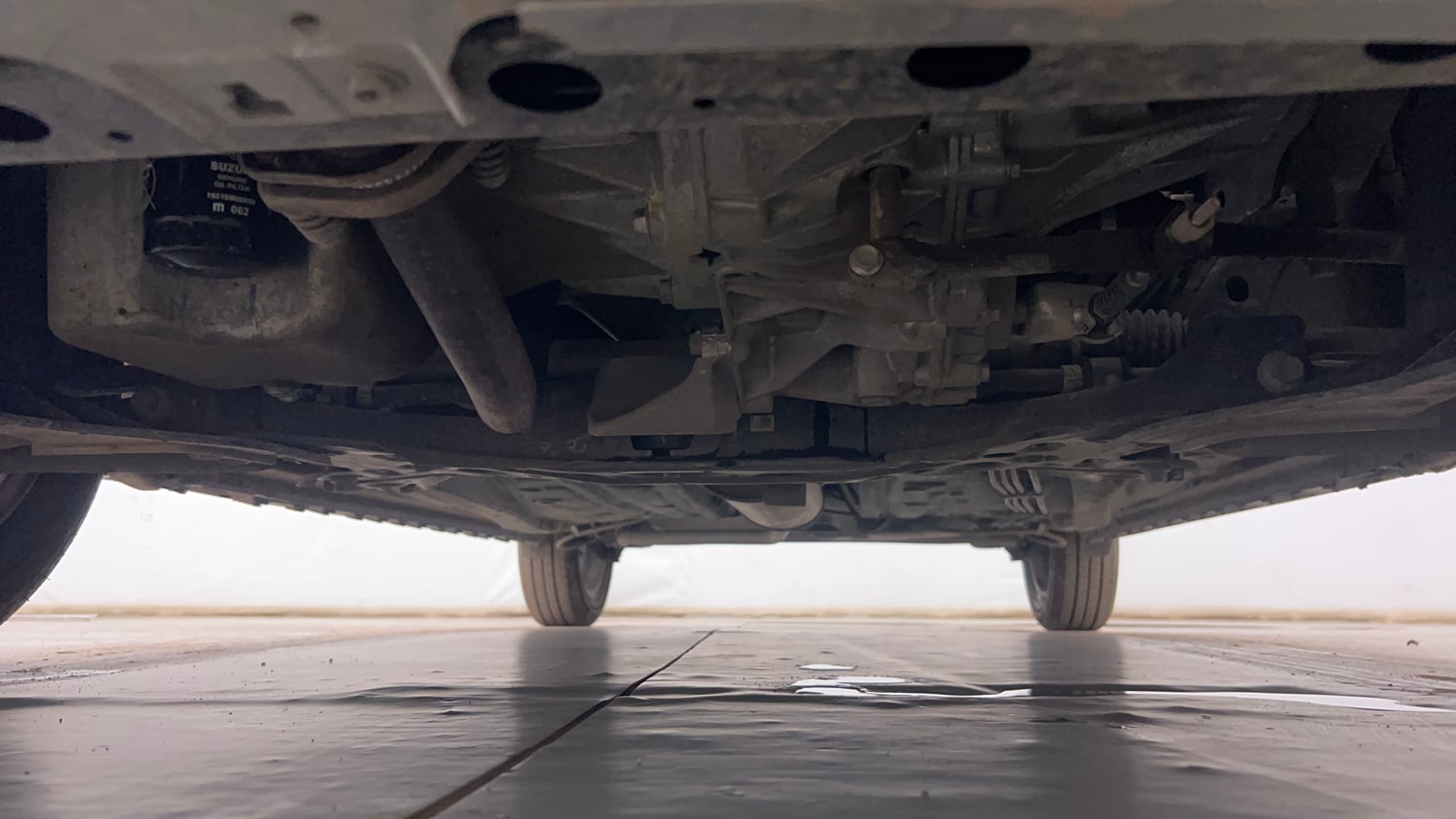 Used 2023 Maruti Suzuki Ignis Zeta 1.2 MT Petrol Manual extra FRONT LEFT UNDERBODY VIEW