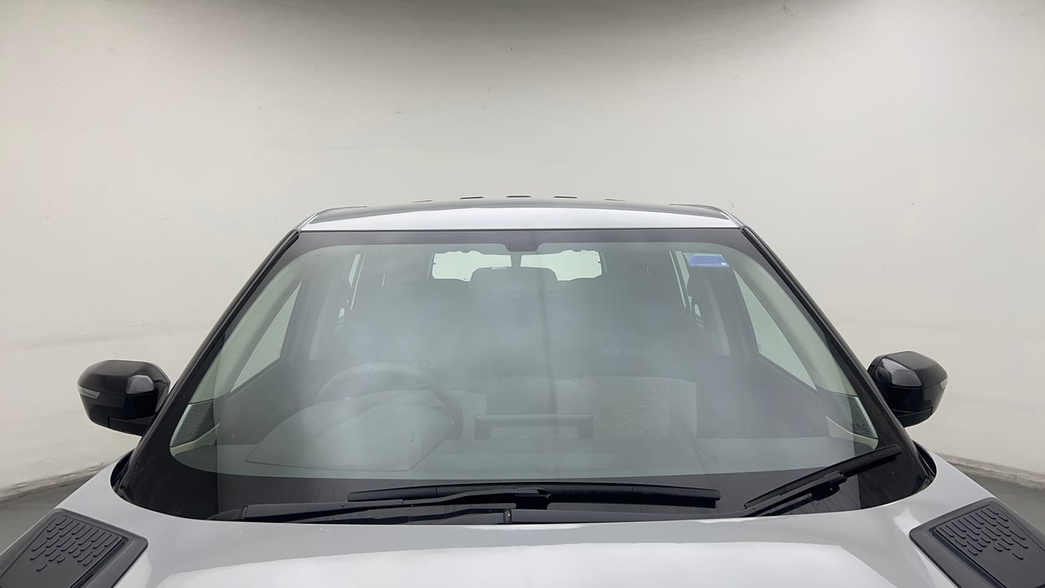 Used 2026 Tata Sierra Pure P MT Petrol Petrol Manual exterior FRONT WINDSHIELD VIEW