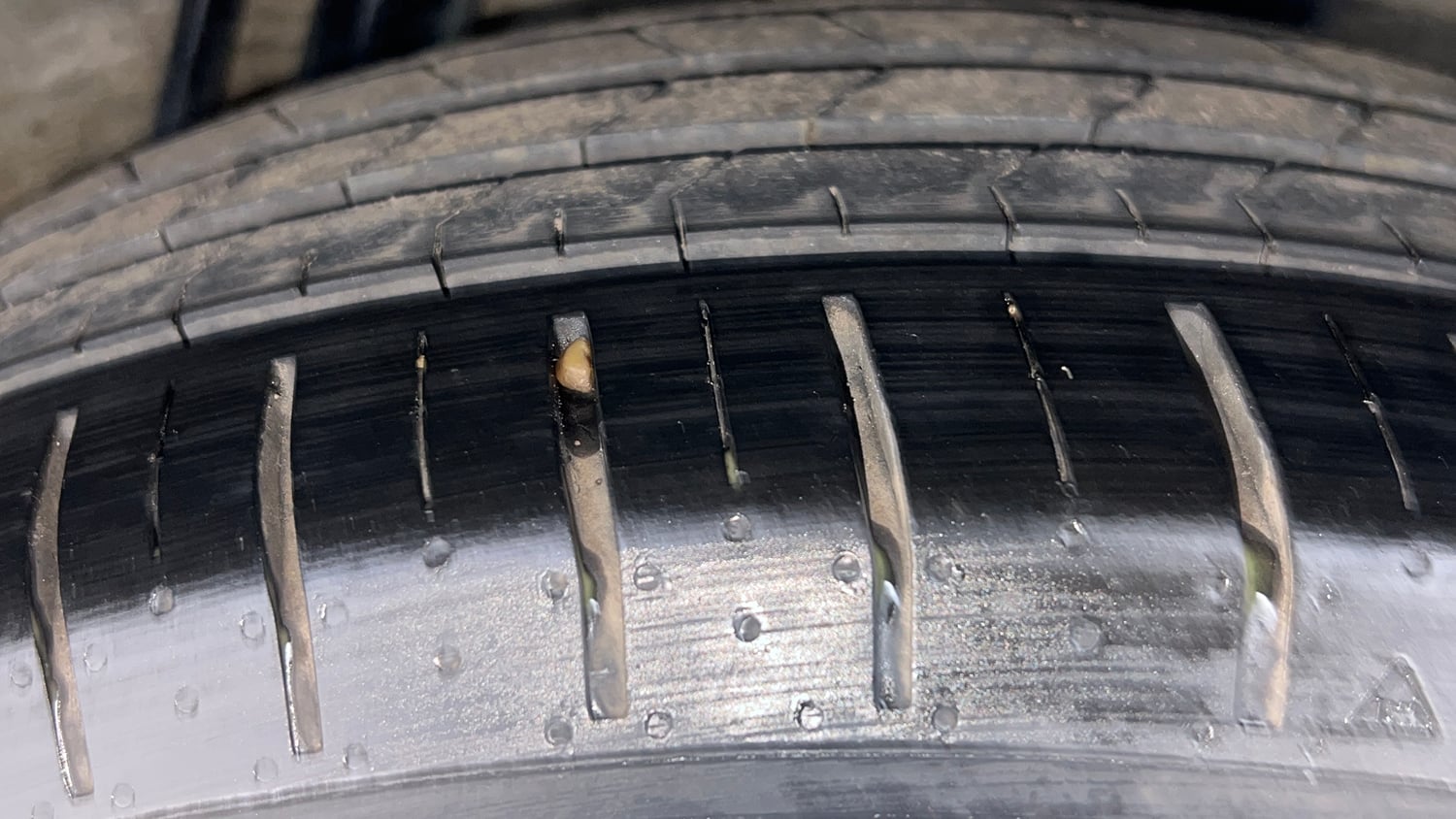Used 2019 Honda WR-V VX MT Petrol Petrol Manual tyres LEFT REAR TYRE TREAD VIEW