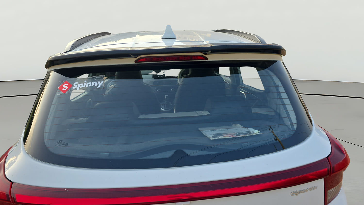 Used 2023 Hyundai Grand i10 Nios Sportz AMT 1.2 Kappa VTVT Petrol Automatic exterior BACK WINDSHIELD VIEW