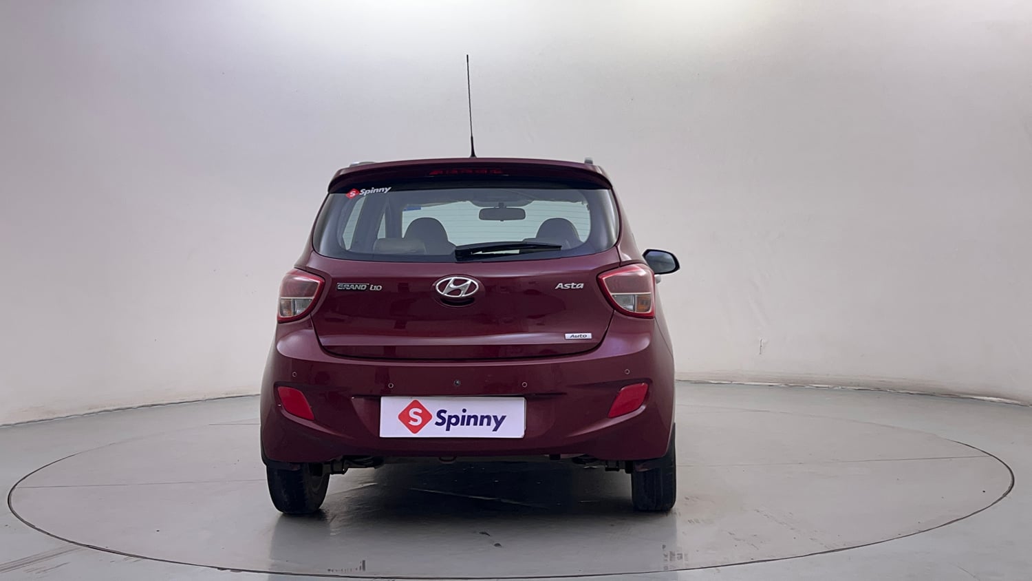 Used 2016 Hyundai Grand i10 Asta AT 1.2 Kappa VTVT (O) Petrol Automatic exterior BACK VIEW