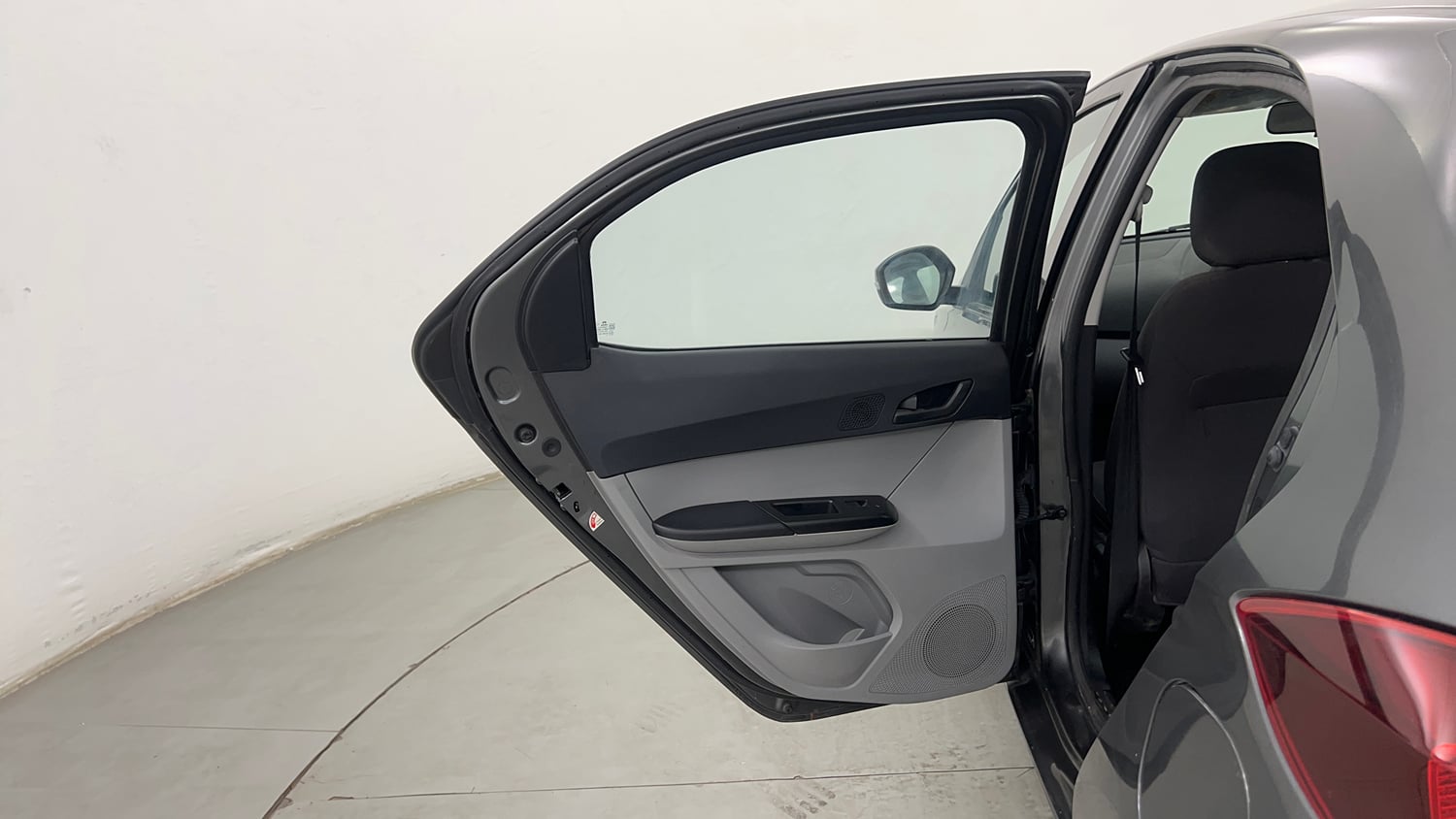 Used 2021 Tata Tiago XT Petrol Manual interior LEFT REAR DOOR OPEN VIEW