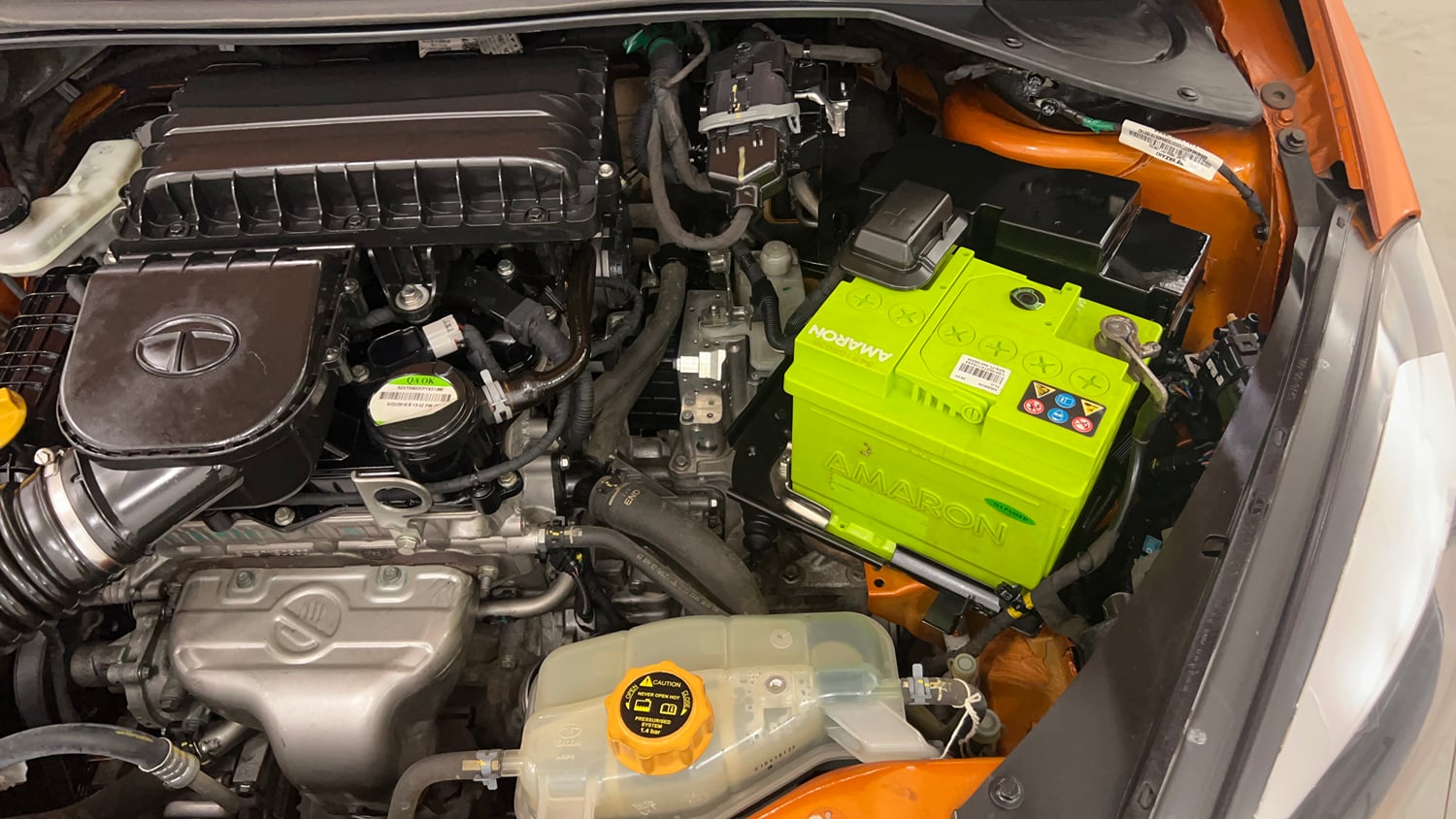 Used 2019 Tata Tiago Revotron XZA Plus Petrol Automatic engine ENGINE LEFT SIDE VIEW