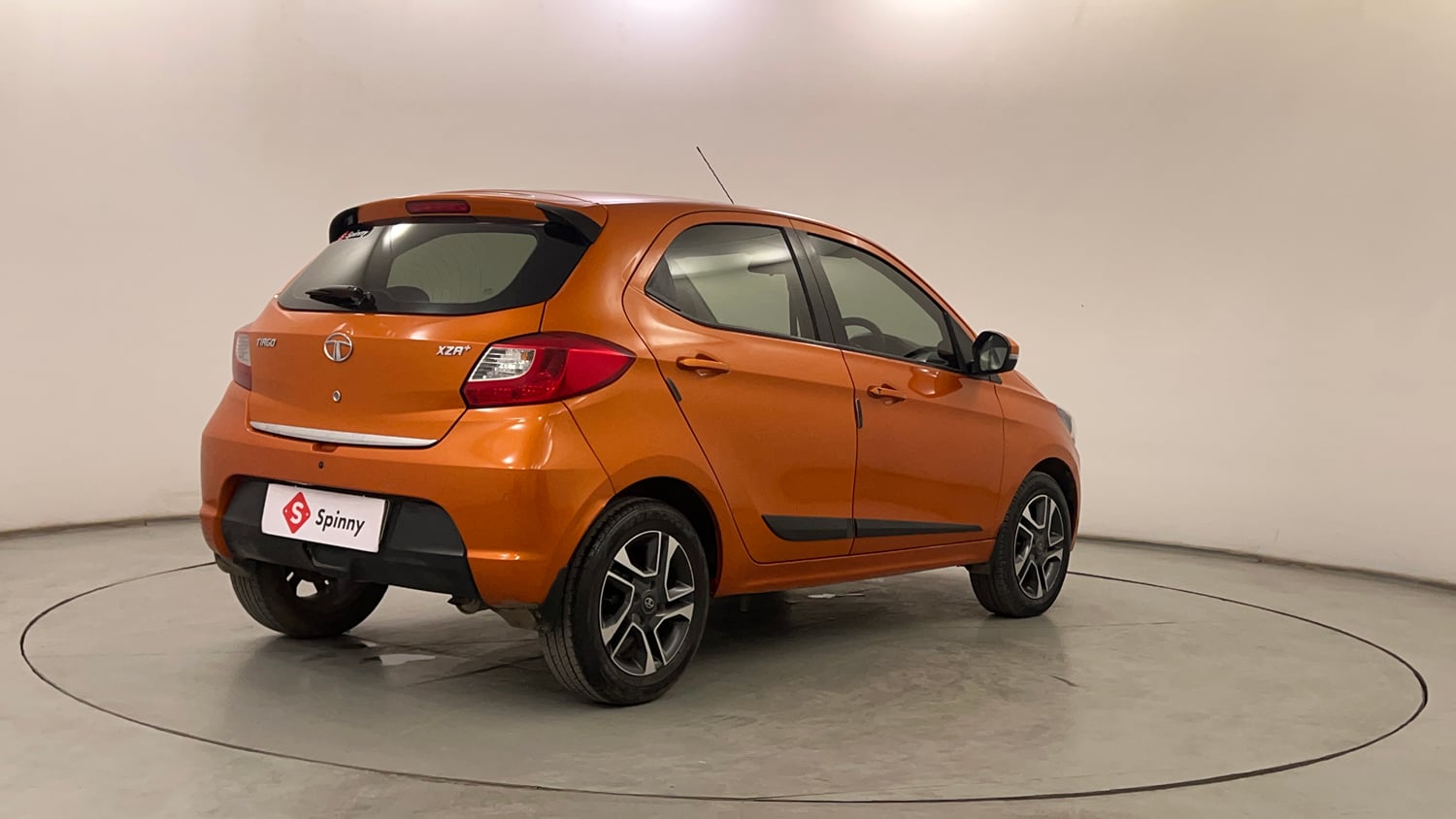 Used 2019 Tata Tiago Revotron XZA Plus Petrol Automatic exterior RIGHT REAR CORNER VIEW