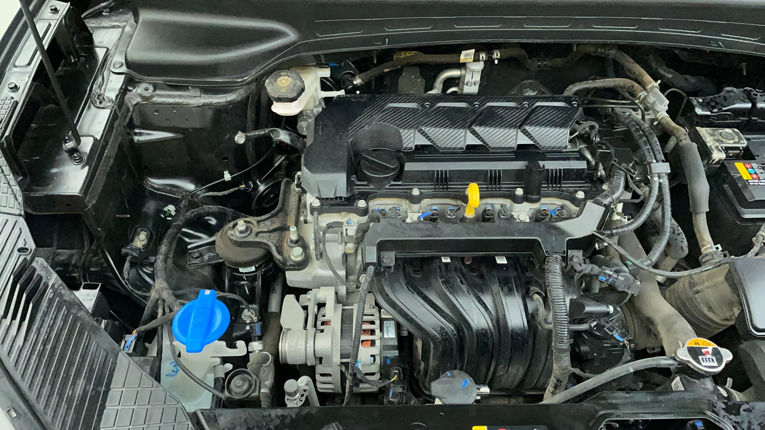 Used 2023 Hyundai Creta SX 1.5 Petrol IVT Petrol Automatic engine ENGINE RIGHT SIDE VIEW