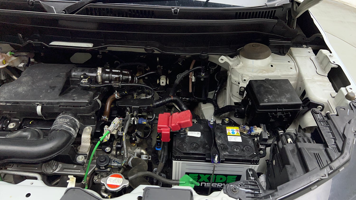 Used 2023 Maruti Suzuki Brezza ZXi Plus AT Petrol Automatic engine ENGINE LEFT SIDE VIEW