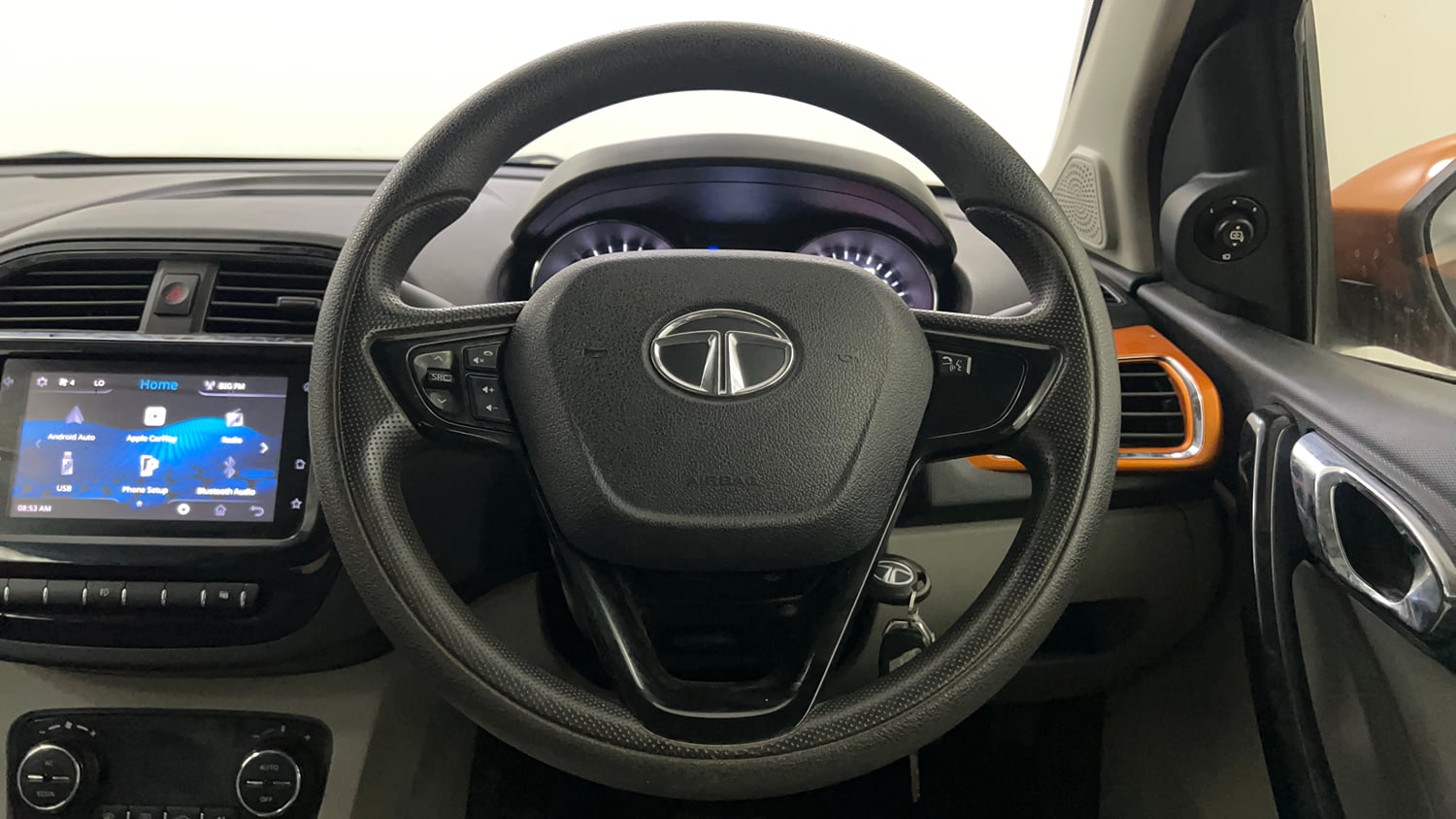 Used 2019 Tata Tiago Revotron XZA Plus Petrol Automatic interior STEERING VIEW