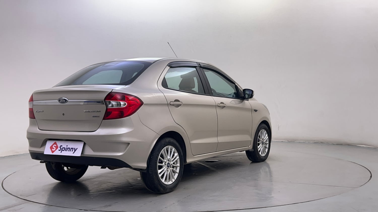 Used 2020 Ford Figo Aspire Titanium1.5 TDCi Diesel Manual exterior RIGHT REAR CORNER VIEW