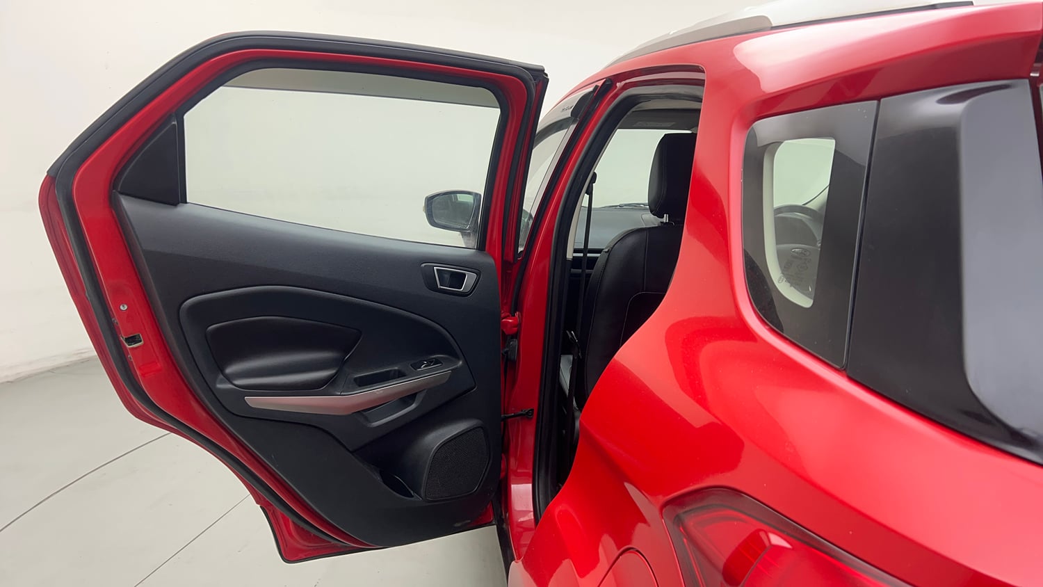 Used 2018 Ford EcoSport Titanium + 1.5L TDCi Diesel Manual interior LEFT REAR DOOR OPEN VIEW