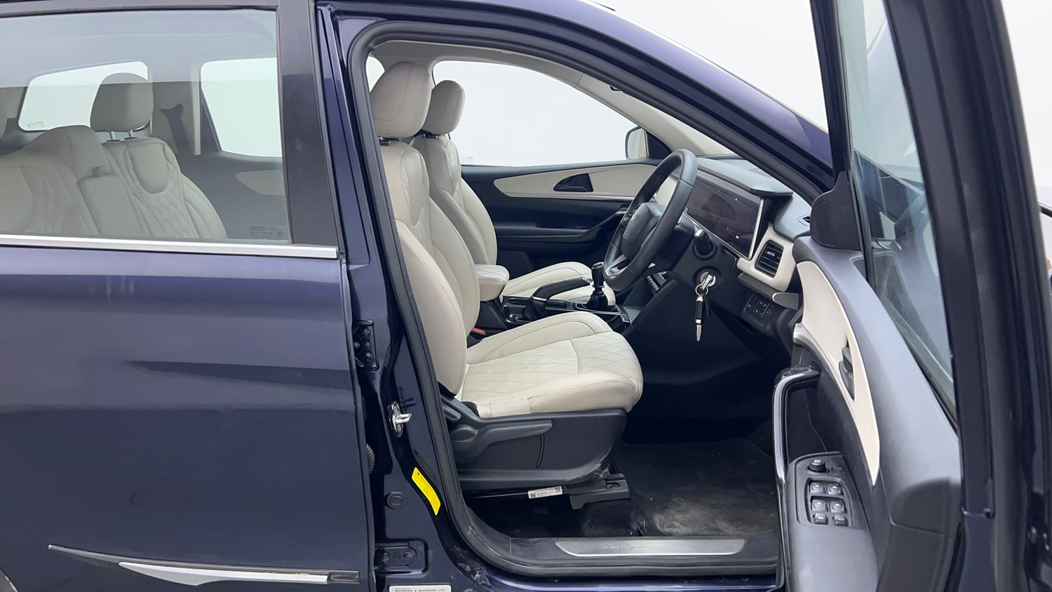 Used 2022 Mahindra XUV700 AX 5 Petrol MT 7 STR Petrol Manual interior RIGHT SIDE FRONT DOOR CABIN VIEW
