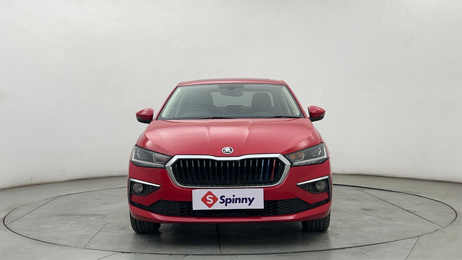 Used 2022 Skoda Slavia Style 1.0L TSI AT Petrol Automatic exterior FRONT VIEW
