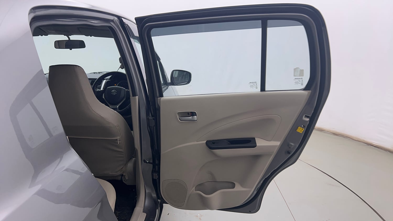 Used 2019 Maruti Suzuki Celerio ZXi (O) AMT Petrol Automatic interior RIGHT REAR DOOR OPEN VIEW