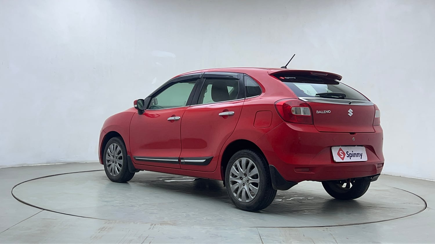Used 2017 Maruti Suzuki Baleno Zeta 1.2 AT Petrol Automatic exterior LEFT REAR CORNER VIEW