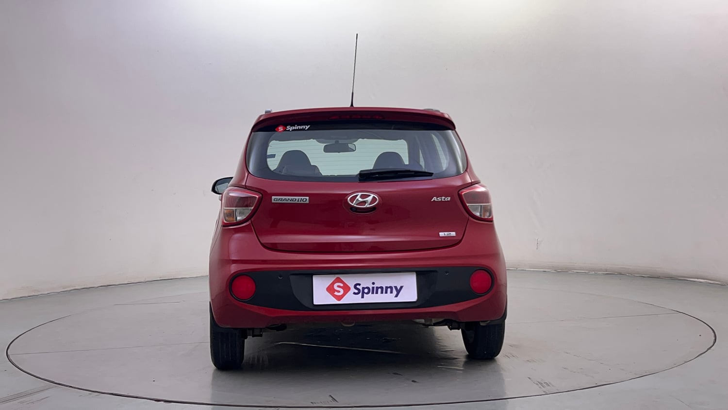 Used 2019 Hyundai Grand i10 Asta 1.2 Kappa VTVT Petrol Manual exterior BACK VIEW