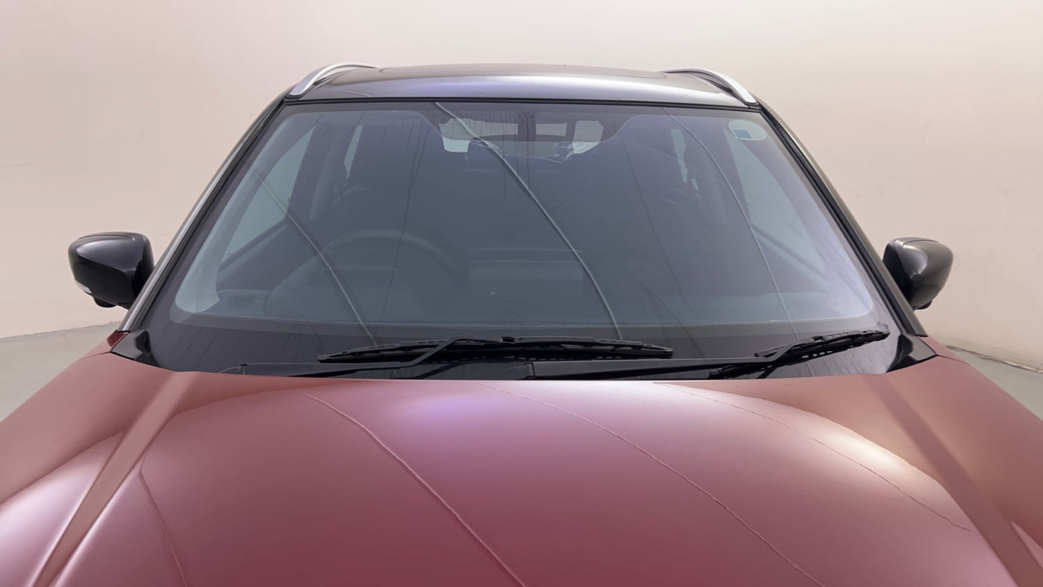 Used 2024 Toyota Urban Cruiser Hyryder V Hybrid Dual Tone Hybrid Automatic exterior FRONT WINDSHIELD VIEW