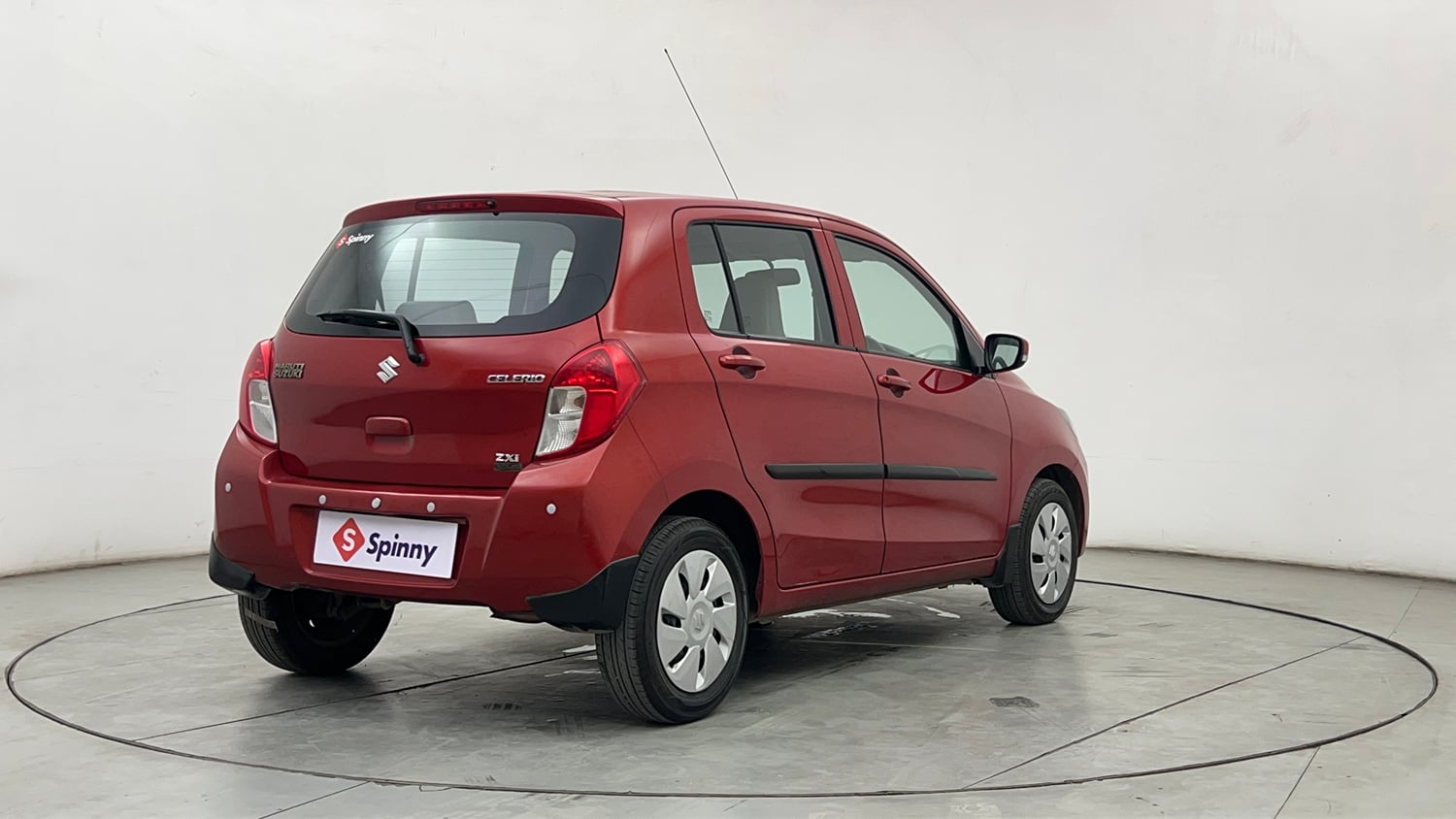 Used 2016 Maruti Suzuki Celerio ZXI (O) AMT Petrol Automatic exterior RIGHT REAR CORNER VIEW