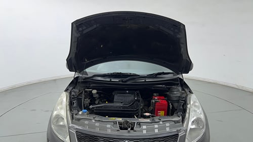 Used 2015 Maruti Suzuki Swift LXi Petrol Manual engine ENGINE & BONNET OPEN FRONT VIEW