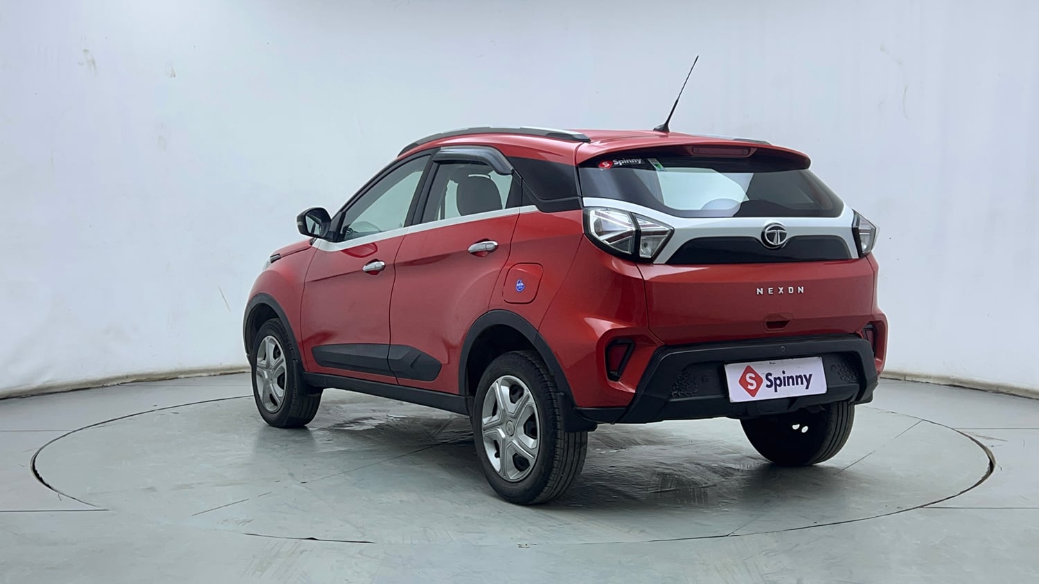 Used 2022 Tata Nexon XM (S) Diesel Diesel Manual exterior LEFT REAR CORNER VIEW