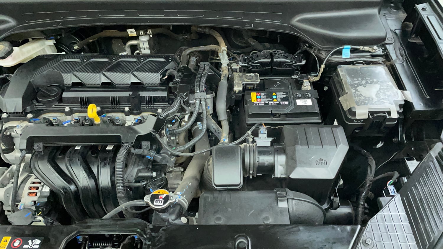 Used 2023 Hyundai Creta SX 1.5 Petrol IVT Petrol Automatic engine ENGINE LEFT SIDE VIEW