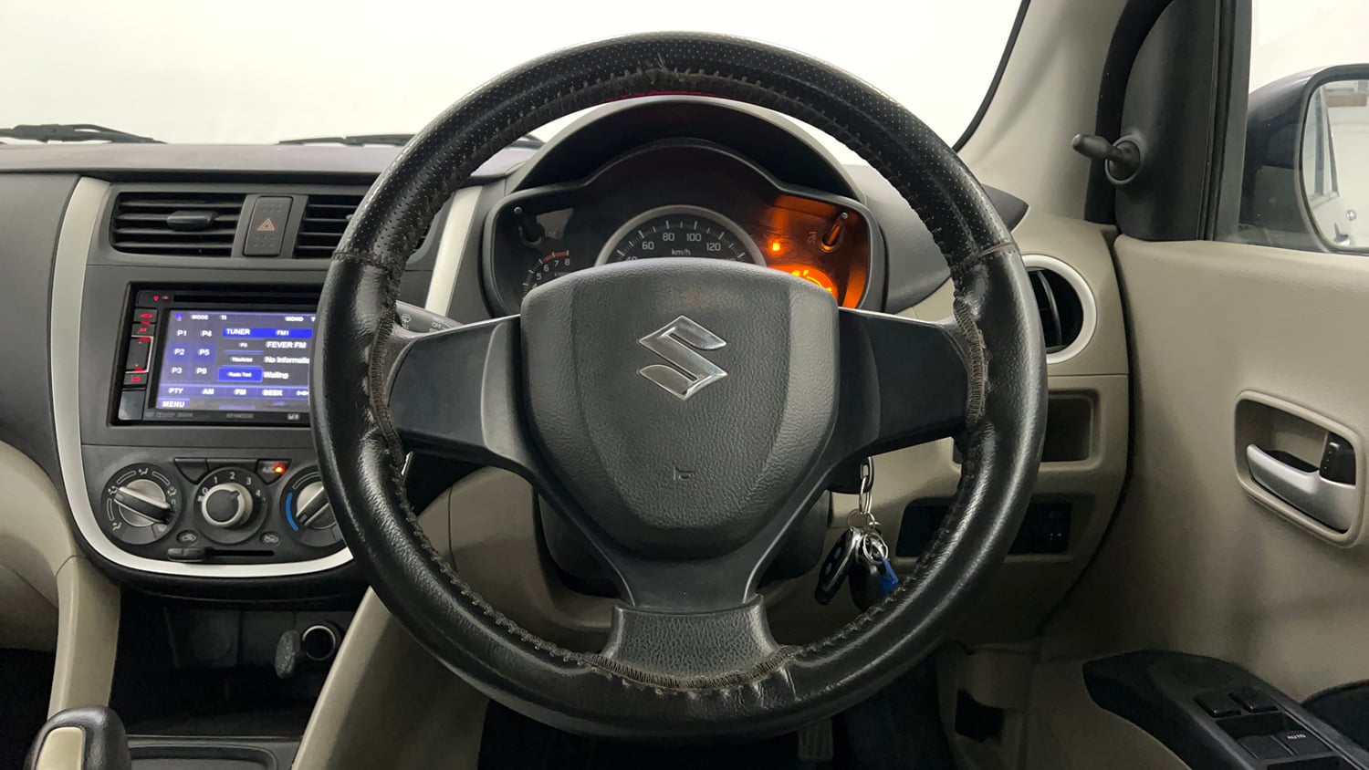 Used 2015 Maruti Suzuki Celerio VXi AMT Petrol Automatic interior STEERING VIEW