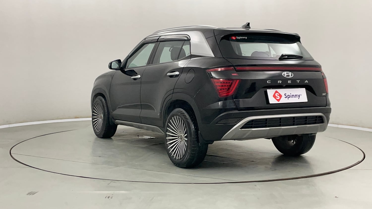 Used 2021 Hyundai Creta SX 1.5 Petrol Petrol Manual exterior LEFT REAR CORNER VIEW