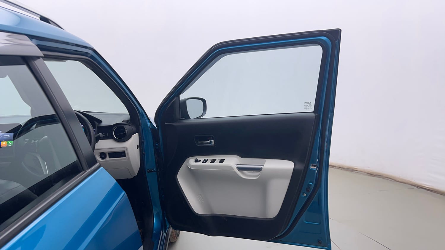 Used 2023 Maruti Suzuki Ignis Zeta 1.2 MT Petrol Manual interior RIGHT FRONT DOOR OPEN VIEW