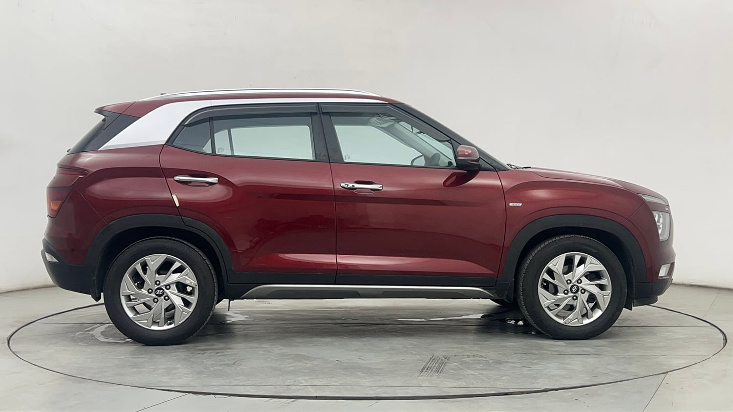 Used 2021 Hyundai Creta SX 1.5 Petrol IVT Petrol Automatic exterior RIGHT SIDE VIEW