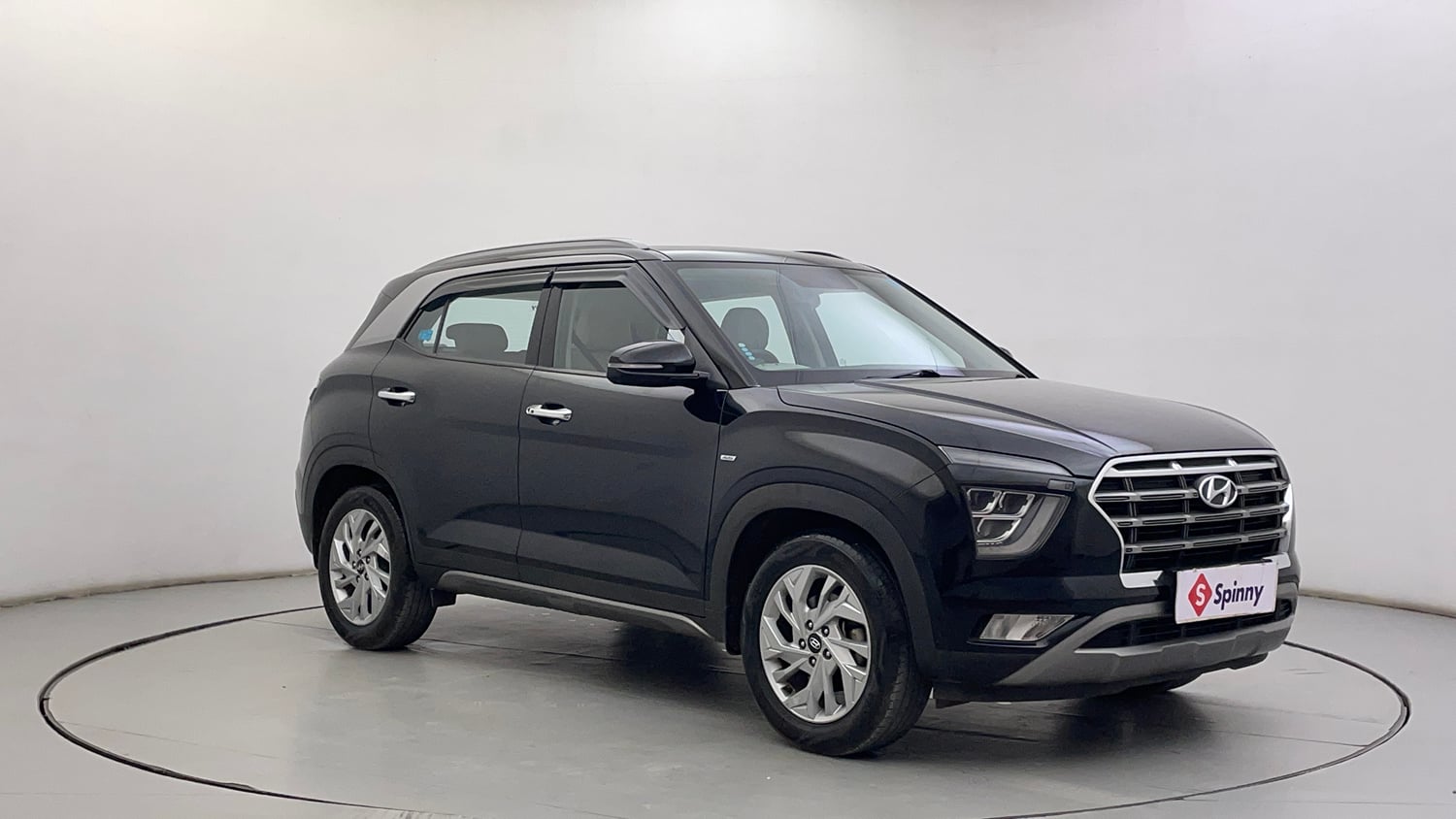 Used 2023 Hyundai Creta SX 1.5 Petrol IVT Petrol Automatic exterior RIGHT FRONT CORNER VIEW