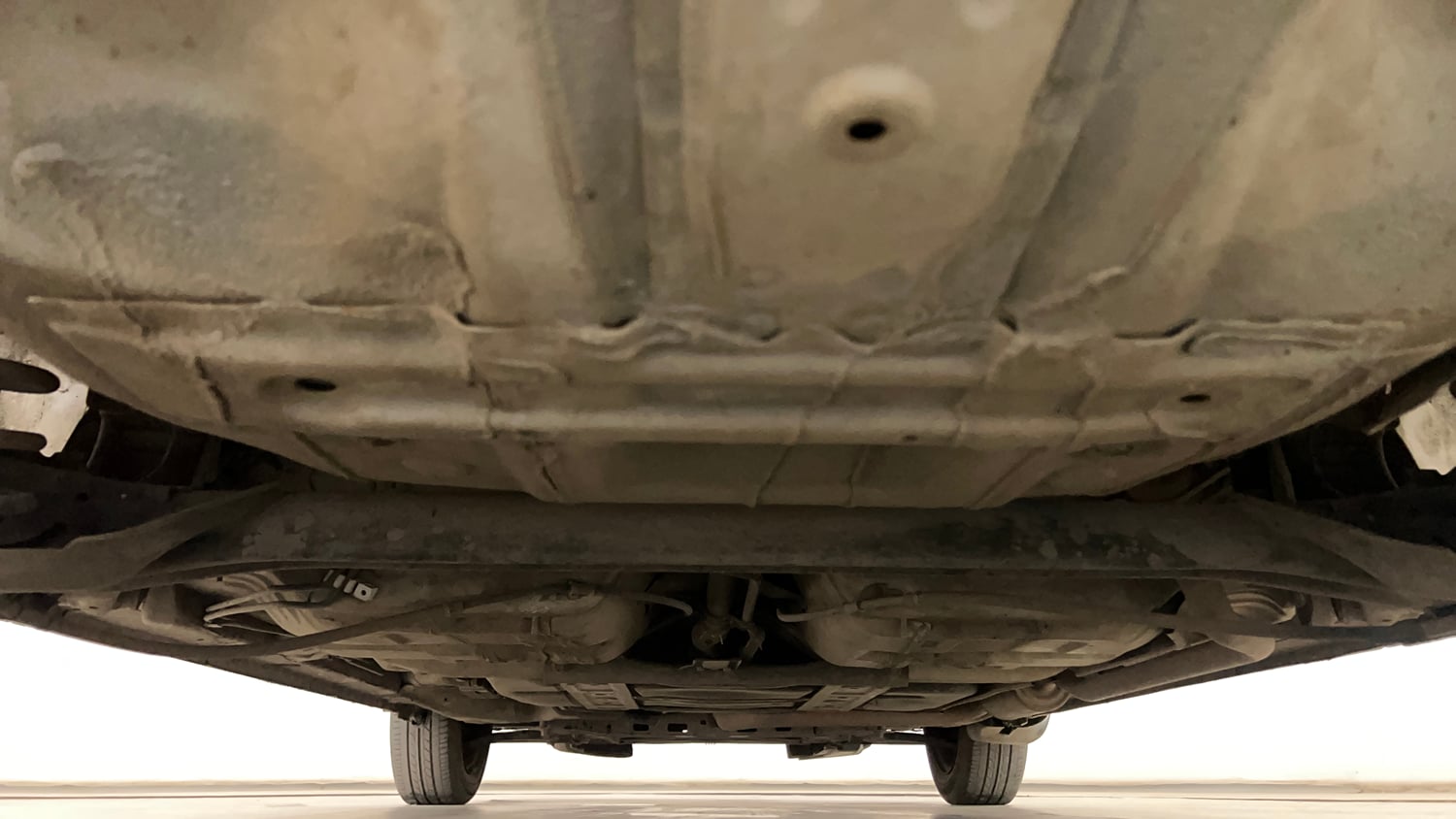 Used 2015 Honda Jazz SV Petrol Petrol Manual extra REAR UNDERBODY VIEW (TAKEN FROM REAR)