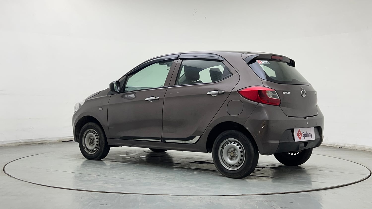 Used 2019 Tata Tiago Revotron XE Petrol Manual exterior LEFT REAR CORNER VIEW