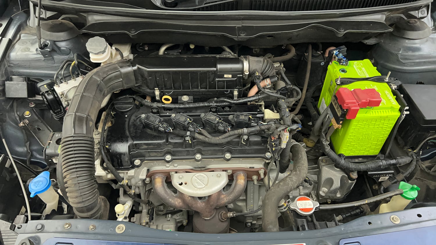 Used 2022 Maruti Suzuki Ciaz Zeta 1.5 Petrol Manual engine ENGINE RIGHT SIDE VIEW