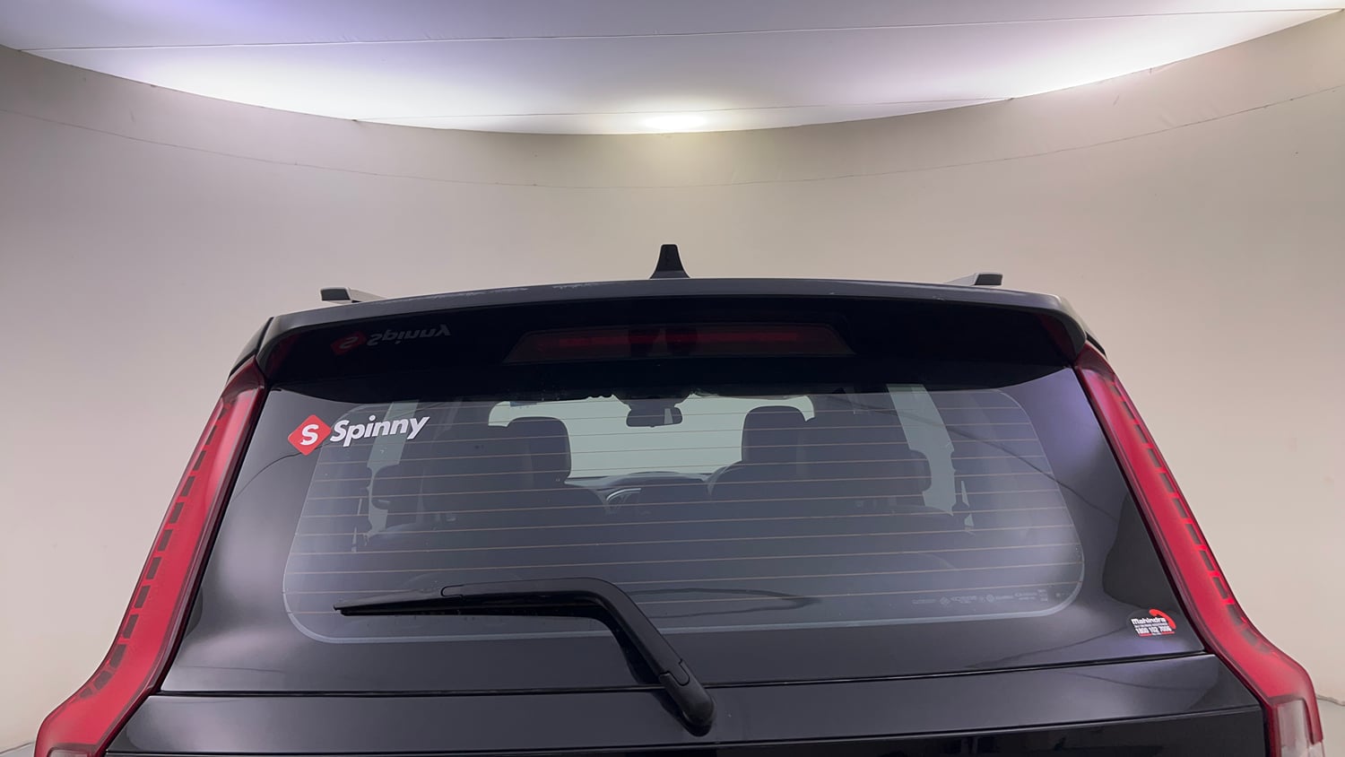 Used 2022 Mahindra Scorpio N Z8 L Petrol AT 7 STR Petrol Automatic exterior BACK WINDSHIELD VIEW