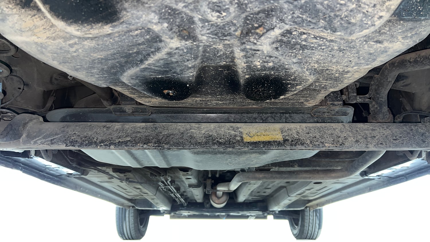 Used 2023 Tata Punch Pure MT Petrol Manual extra REAR UNDERBODY VIEW (TAKEN FROM REAR)
