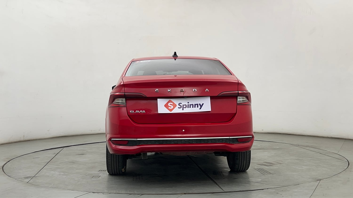 Used 2022 Skoda Slavia Style 1.0L TSI AT Petrol Automatic exterior BACK VIEW